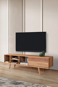 Έπιπλο Τηλεόρασης Καρυδί DAFLU 160x35x18