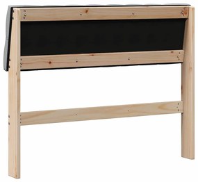 vidaXL Ταπετσαρισμένο κεφαλάρι Ανοιχτό γκρι 100 cm