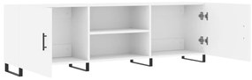 vidaXL Έπιπλο Τηλεόρασης Λευκό 150x30x50 εκ. από Επεξεργασμένο Ξύλο