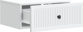 vidaXL Κομοδίνο 2 τεμ. Λευκό 49 x 34,5 x 20 εκ. Επεξεργασμένο Ξύλο