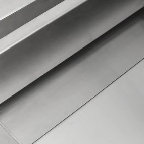 vidaXL Καταρράκτης 30 x 34 x 14 εκ. από Ανοξείδωτο Ατσάλι 304 με LED