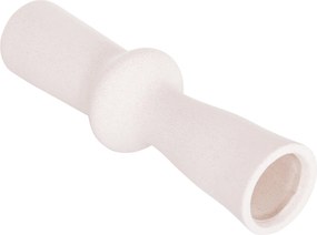 ΕΠΙΤΡΑΠΕΖΙΟ ΚΕΡΑΜΙΚΟ ΔΙΑΚΟΣΜΗΤΙΚΟ SCEPTER HM4637.01 ΚΡΥΣΤΑΛΛΙΚΟ ΥΠΟΛΕΥΚΟ Φ14x50Υεκ
