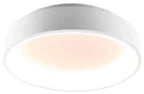 Φωτιστικό Οροφής - Πλαφονιέρα Noah LED-NOAH-PL60-BCO 60W Led Φ60cm 13cm White Luce Ambiente Design Αλουμίνιο