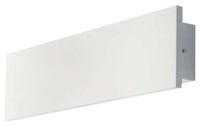 Φωτιστικό Τοίχου - Απλίκα Ortisei LED-ORTISEI-AP22 8W Led 22x8x4cm White Intec Γύψος