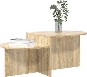 vidaXL Τραπεζάκι σαλονιού Sonoma Δρυς 100 x 50 x 40 cm