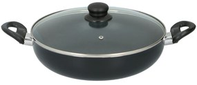 Τηγάνι με Γυάλινο Καπάκι D28cm ALPINA