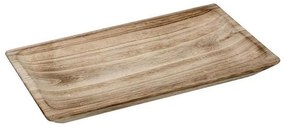 Πλατώ Σερβιρίσματος Ορθογώνιο XYP114 38.5Χ21.5Χ4cm Espiel Wood Paulownia