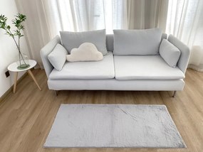 Χαλί 67x210 Γουνάκι Felicity Silver Grey