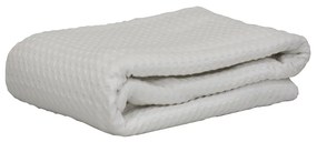 Κουβέρτα Πικέ White Michelle Anna Riska Ημίδιπλο 160x240cm 100% Cotton