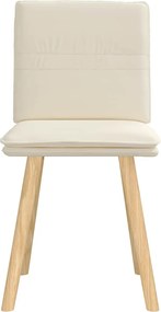 Καρέκλες Τραπεζαρίας vidaXL 2 τεμ Λινό