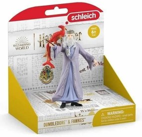 Εικόνες σε δράση Schleich Albus Dumbledore &amp; Fawkes