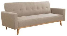 Καναπές - Κρεβάτι Τριθέσιος Carlos Ε9922,3 200x94x83cm Cappuccino Ύφασμα