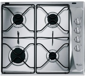 Whirlpool AKM 268 IX Εστία Αυτόνομη Υγραερίου 4 Θέσεων 58x50εκ., Inox