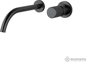 Eurorama Oso Black Brushed 178954 – Εντοιχιζόμενη μπαταρία νιπτήρα