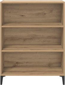 vidaXL Πλαϊνό γραφείο Artisan Oak 69,5 x 32,5 x 90 εκ