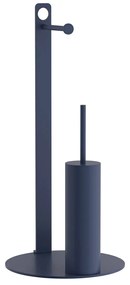 Σταντ Για Χαρτί Υγείας + Πιγκάλ (Φ28x60) Pam &amp; Co 4-400-203 Matt Navy Blue