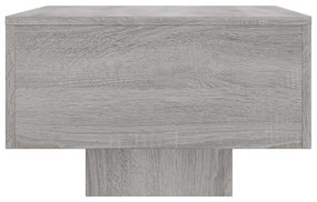vidaXL Τραπεζάκι Σαλονιού Γκρι Sonoma 100x49,5x31 εκ. Επεξεργ. Ξύλο