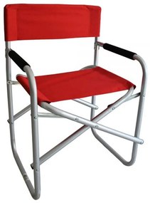 Καρέκλα Παραλίας Σκηνοθέτη 805464 47x55x78cm Red Ankor