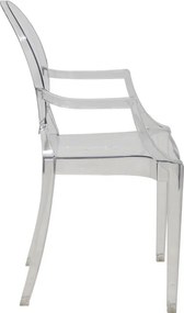Καρέκλα Narova PC διάφανο 43x48x92εκ 4αδα 43x48x92 εκ.