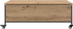 vidaXL Τραπεζάκι σαλονιού Artisan Oak 91 x 55 x 32 εκ