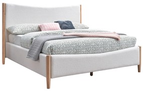 Intrahome ΚΡΕΒΑΤΙ ΔΙΠΛΟ RCASABLANCANCASABLANCALTCASABLANCAIUS ΓΙΑ ΣΤΡΩΜΑ 160Χ200 ΛΕΥΚΟ ΜΠΟΥΚΛΕ ΥΦΑΣΜΑ 211x172x120Υεκ. intraho-1646713