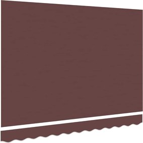vidaXL Ύφασμα αντικατάστασης τέντας Καφέ 235 x 195 εκ. Πολυεστέρας
