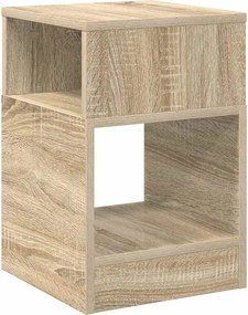 vidaXL End Table Δρύς Sonoma 30,5 x 30 x 45 εκ Επεξεργασμένο Ξύλο