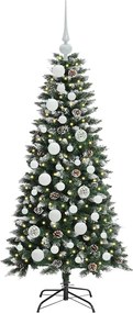 vidaXL Τεχνητό Χριστουγεννιάτικο Δέντρο με 150 LED Πράσινο 120 cm