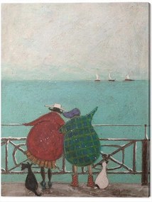 Εκτύπωση καμβά Sam Toft - We Saw Three Ships Come Sailing By