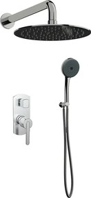 Orabella Marea 10277 Chrome - Εντοιχιζόμενο σύστημα ντους 2 εξοδων