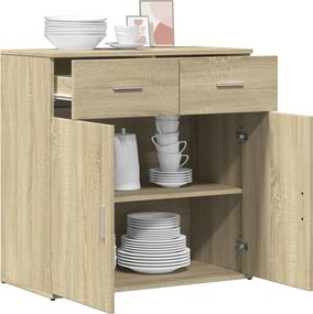 vidaXL Ντουλάπι Sonoma Δρυς 79x38x80 εκ. Επεξεργασμένο Ξύλο