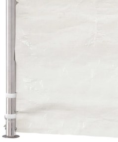 Κιόσκι με Τέντα Λευκό 8,92 x 2,28 x 2,69 μ. από Πολυαιθυλένιο - Λευκό
