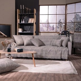 Ριχτάρι Toronto 07 Greige Teoran Two-seater 180x250cm Βαμβάκι-Ακρυλικό