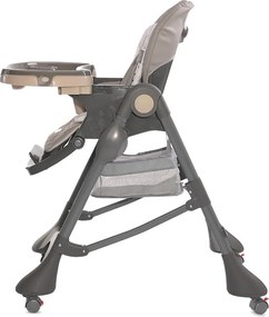 BABY HIGH CHAIR BELLISSIMO ALMOND BEIGE PU LEATHER