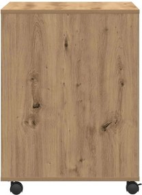 vidaXL Σταντ Εκτυπωτή artisan δρυς 60 x 50 x 67 εκ. Επεξεργασμένο ξύλο