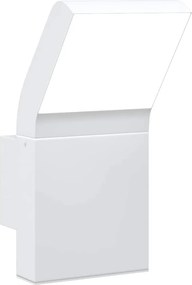 vidaXL Φωτιστικά Εξ. Χώρου LED Λευκό από Χυτό Αλουμίνιο