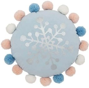 Μαξιλάρι Διακοσμητικό (Με Γέμιση) Winter 195835 Multi Marva 30X30 Fabric