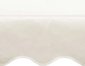 vidaXL Τέντα Μεταφερόμενη με Βραχίονες Κρεμ 3 x 3 μ.