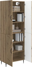 vidaXL Σέτ Ντουλαπιών 2 τμχ. Artisan Δρυς Επεξεργασμένο Ξύλο