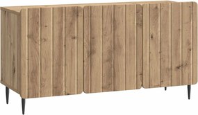 vidaXL Ντουλάπι TV 99 x 34,5 x 52 cm Artisan Δρυς Επεξεργασμένο Ξύλο