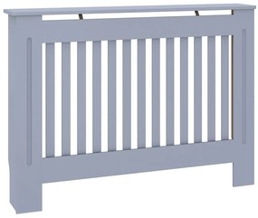 vidaXL Καπάκι Καλοριφέρ 2 pcs Γκρι 112 x 19 x 81.5 cm