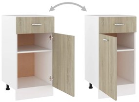 vidaXL Ντουλάπι με Συρτάρι Sonoma Δρυς 40x46x81,5 εκ. Επεξ. Ξύλο