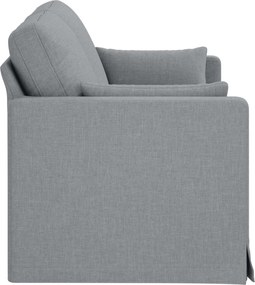 vidaXL Καναπές Ανοιχτό γκρι