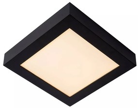 Φωτιστικό Οροφής Lucide 28117-22-30 BRICE-LED Μαύρο Ματ (Black Mat) 3000 K