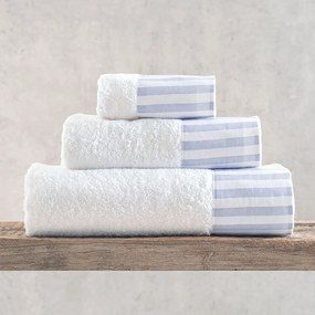 Πετσέτες Eloise Σε Κουτί (Σετ 3τμχ) Light Blue Ρυθμός Σετ Πετσέτες 70x140cm 100% Πενιέ Βαμβάκι