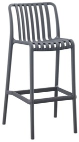 Σκάμπο Bar Πολυπροπυλενίου Convee Γκρί 38,5x49,5x102Υεκ.