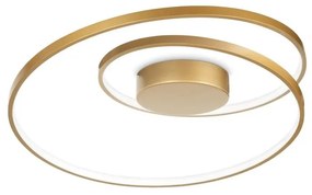 Φωτιστικό Οροφής - Πλαφονιέρα Oz 342337 On-Off 4000K 5500lm 60x18cm Copper Ideal Lux