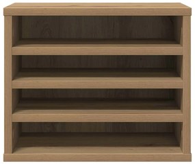 vidaXL Οργανωτής Γραφείου artisan δρυς 36 x 26 x 29.5 εκ
