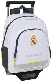 Σχολική Τσάντα Real Madrid C.F. Λευκό 28 x 34 x 10 cm