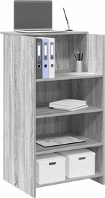 vidaXL Γραφείο υποδοχής 55x50x103,5 εκ. Επεξεργασμένο Ξύλο